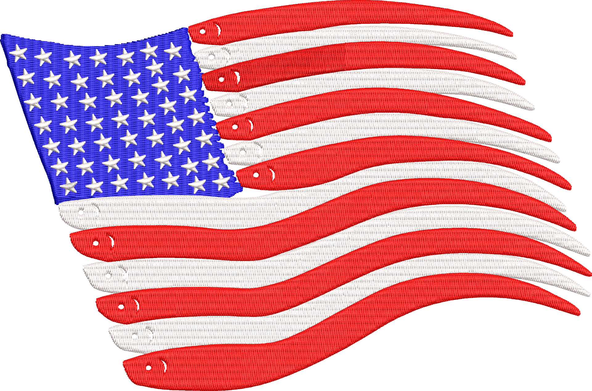 American Flag Swimbait Edition
